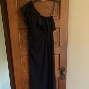 Size 6  - Betsy and Adam - Navy Dress